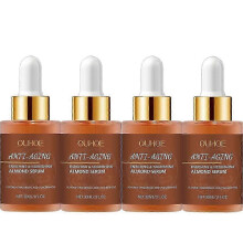 (4pcs)Anti-aging Almond Serum, Anti-aging Facial Serum with Almond & Hyaluronic Acid, Firming and Anti-Wrinkle Serum For Face, Enriching & Nourishing