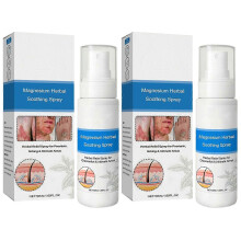 (2pcs) Magnesium & Herbal Psoriasis Relief Spray - Anti-Itch Multi-Symptom Liquid for Redness Relief | Soothes All Skin Types