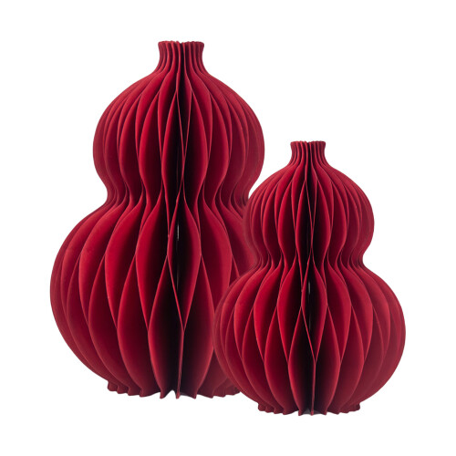 6pcs Assorted Size Gourd Lanterns For Chinese New Year-small 1