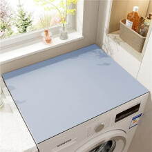 Washer and Dryer Cover Quick Dry Absorbent NonSlip Laundry Protector 40x50cm Pale Blue