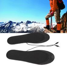 Schneidbare USB-heizbare Einlegesohle für Männer, wiederaufladbar, Größe 40–46