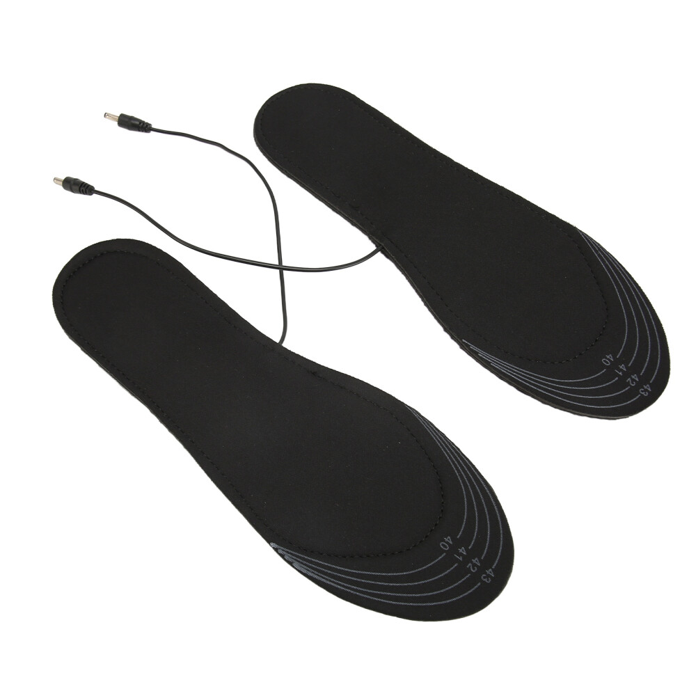 Electric Heating Insoles Men 40â46 Cuttable Breathable USB Heated Shoes Pads
