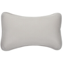 Bath Pillow with Ergonomic Neck and Back Support, NonSlip Suction Cups, QuickDry Breathable Fabric