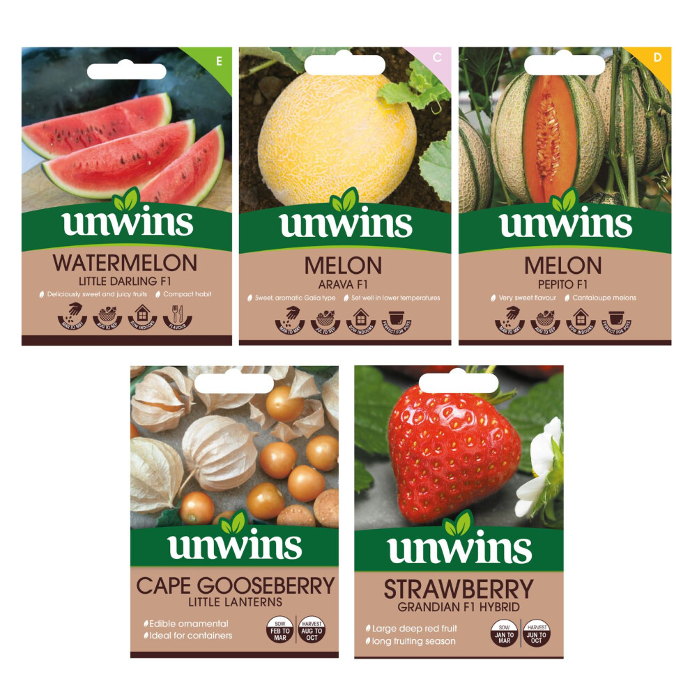 Unwins Sweet Summer Fruit Seed Bundle