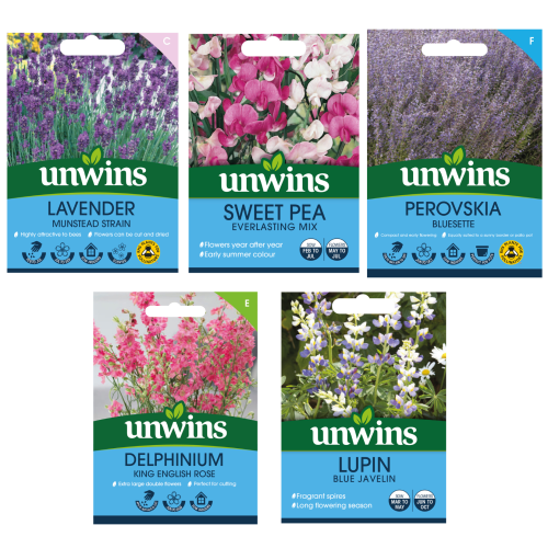 Unwins Unwins Perennial Flowers Seed Bundle