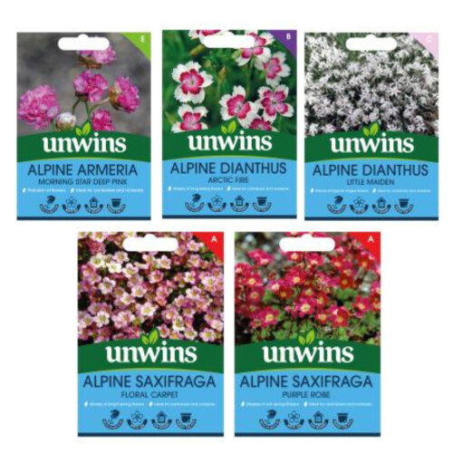 Unwins Unwins Alpine Perennial Seed Bundle