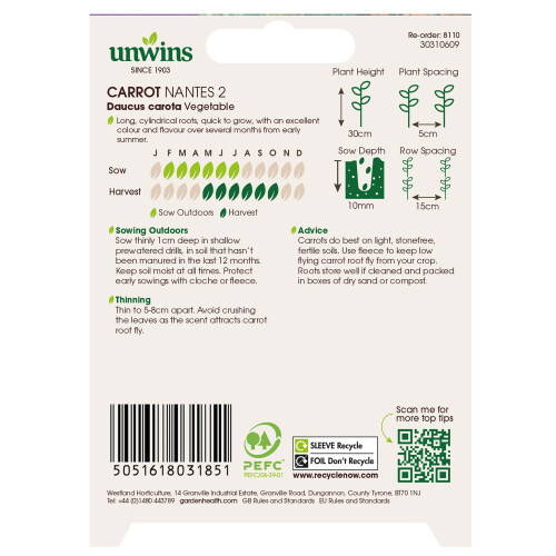 Unwins Unwins Root Harvest Seed Bundle 2