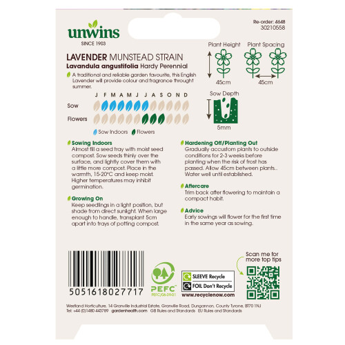 Unwins Unwins Bee & Butterfly Friendly Flower Seed Bundle 2