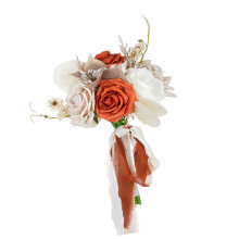 Stylish Faux Flower Wedding Bouquet Beautiful Bridal-   5959