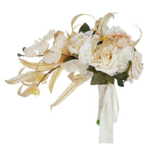 Artificial Florals Bouquet/Brooch/Wrist-hand offering flower