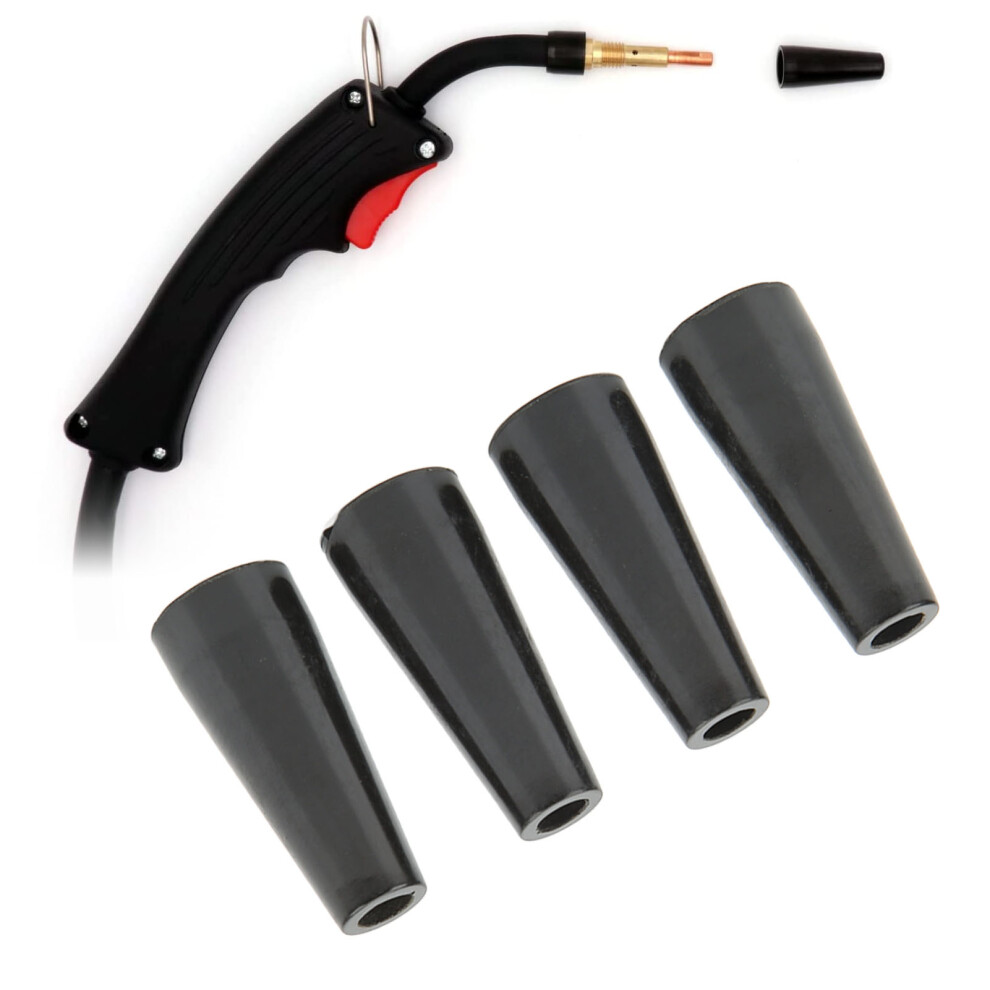 Welding Nozzle 4Pcs Flux Core Gasless Self Protection Mig Welder Accessories 4191380906344