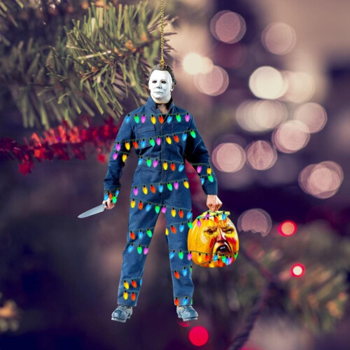 Ακρυλικό κρεμαστό στολίδι Horror Toys για διακόσμηση Halloween, επίπεδο κρεμαστό 1