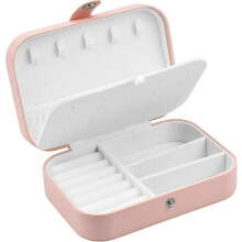 Caja de almacenamiento de joyas, caja de almacenamiento de anillos y collares