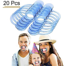 20 Pcs Game Chews Word Retractor to Mouth Opener Game Open Mouth Retractor Games Dental Mouth for Adult Family Friends Board Games Chews Wor