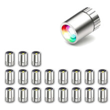 20 stuks miniatuur ledlampjes, kleine lampjes voor knutselwerk, miniatuurlampjes op batterijen, lampjes (meerkleurig veranderend)