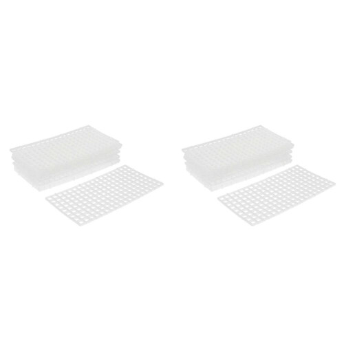 20 Pcs Aquarium Fish Tank Isolation Plate Divider Filter Patition Board Net Plastic Separation Divider Board