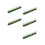 Conjunto de 5 conectores GPIO macho de 2 x 20 pinos para Zero Double Row, com 20 pinos e empilhamento. 1