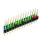 Conjunto de 5 conectores GPIO macho de 2 x 20 pinos para Zero Double Row, com 20 pinos e empilhamento. 2