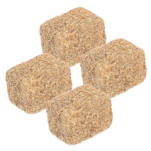Autumn Style Haystack Decorations 20 Pcs Square Rustic Design For Home Decoration And Valentine's Day