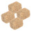 Autumn Style Haystack Decorations 20 Pcs Square Rustic Design For Home Decoration And Valentine's Day 1