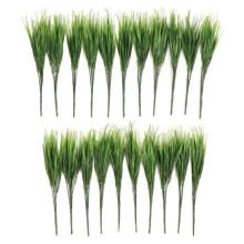 Piante artificiali, simulazione realistica, piante decorative in plastica, imitazione, per casa, giardino, ufficio, 20 pezzi