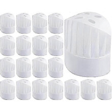 Chapéu de Chef, 20 peças, Chapéu de Chef Infantil Ajustável, Chapéu D