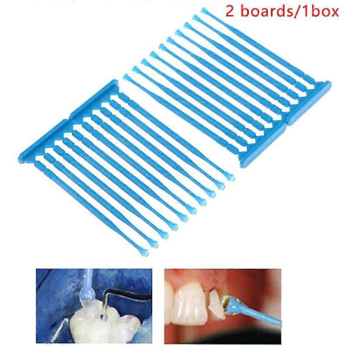 20 pcs Dental Applicator Sticks Adhesive for dental veneers. 2