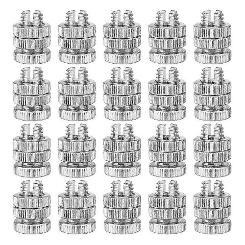 20 Pcs Split Bolt Joint Clamp Electrical Wire Connector for Fences