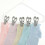 20 pinzas de plástico multiusos para perchas, blancas, estándar. 3