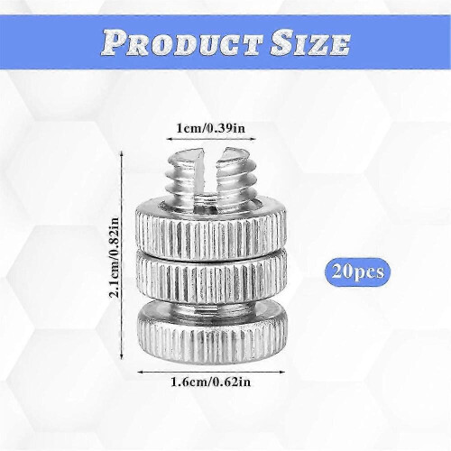 20 Pcs Split Bolt Joint Clamp Electrical Wire Connector for Fences 2