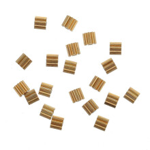 20 Stück Kupferritzel, 9 Zähne, Dicke 2 mm, mechanisches Zahnrad mit kleinem Modul