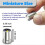 20 Pcs Miniature Led Lights,Tiny Lights for Hand Craft(Multi-color) 3