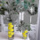 20 limones artificiales amarillos 3