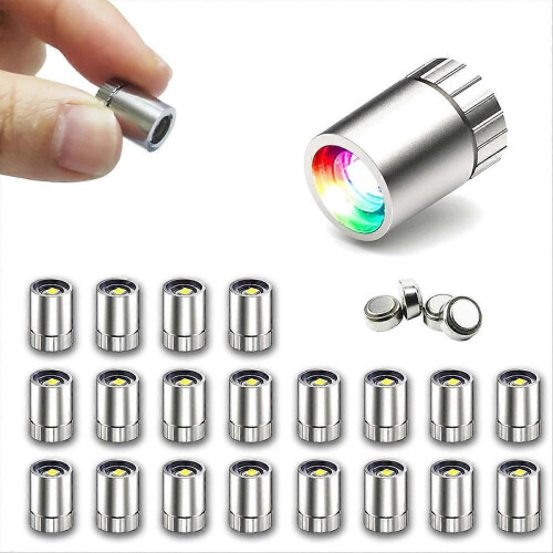 20 Pcs Miniature Led Lights,Tiny Lights for Hand Craft(Multi-color) 1