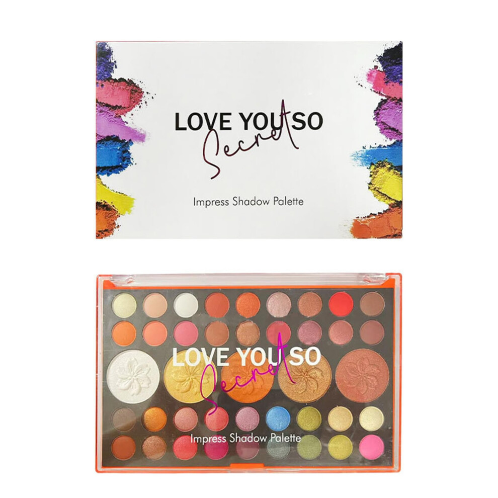 41 Color Eyeshadow Palette Multicolor Matte and Shimmer  Pigmented for Everyday Wear