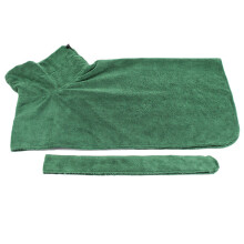 Toalha de microfibra superabsorvente para cães, roupão de secagem rápida com costura de excelente qualidade, adequado para animais de estimação