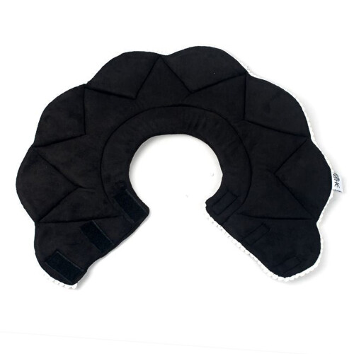 Cone protetor para pescoço, multiuso, material leve e macio, proteção pós-operatória, tecido respirável e impermeável, evita que o paciente