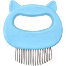 Professional Pet Hair Remover, Grooming Massage Tool with Ergonomic Curvy Handle, Perfect for Enhancing Your Pet's Coat Health and Comfort