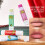 Lip Balm Set with Deep Hydration Fruit Flavor Variety 6pcs Multicolor GiftReady Collection 3