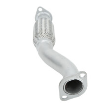 Wear Resistant Exhaust Flex Ripple Pipe 5-6.5KW | Silent Universal 186F 188F