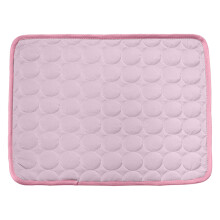 Huisdiercomfortmat, ademend, hydrofiel vezelmateriaal, zelfkoelend kussen, perfecte koelmat voor honden voor verkoeling in de zomer, draagbaar en
