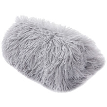 Luxe pluche hondenmand, ademende hondenmand met afneembare en wasbare hoes, waterdichte hondenmatras met antislip onderkant, comfortabele anti-angst