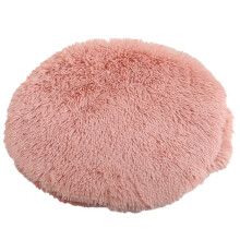 Perfect Choice for Home Decor, High-Quality Artificial Wool for Elegant and Strong Flooring, Soft Plush Rugs for a Sumptuous Feel, Pink Round Rug for