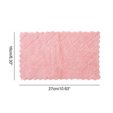 2/5/10/20 Pcs Random Color Coral Fleece Absorbent Hand Towel Clean Cloth Sink Wipe Non Stick Oil Cleaning Rags