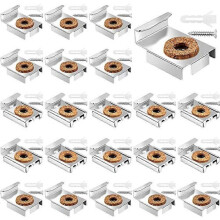 5 Set (20 PCS) Mirror Hanger Clips  Spring Loaded Mirror Clips Mirror Glass Wall Hanging Fixing Kit Mirror Mount Clips with Rawl Plugs and S