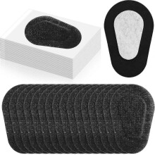 （Black-L 5.8X8.4cm)20 Pcs Adhesive Eye Patches, Breathable Eye Patches for Adults Eye Pad Disposable Eyepatch Latex Free Adhesive Bandages