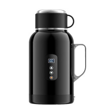 Electric Car Kettle 1500ml Fast Heating 12V/24V Portable Water Boiler for Travel Camping Driving