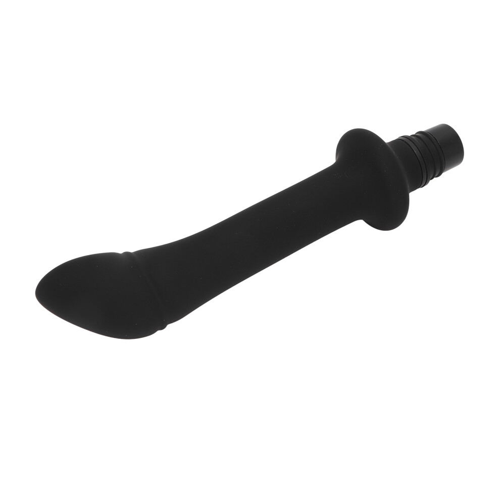 Black Waterproof 18Mm Silicone Fascia Gun Replacement Head For Back & Waist Massager,