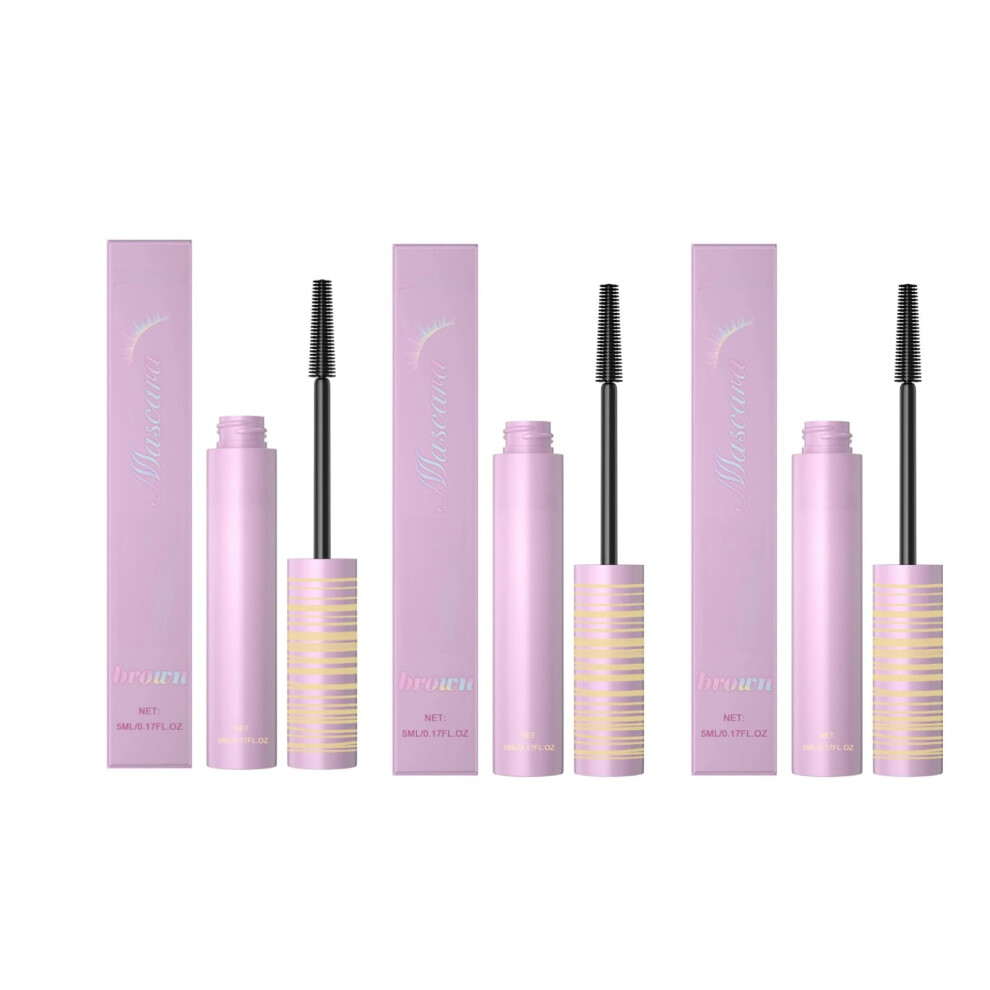 Volumizing and Lengthening Mascara, SmudgeProof AllDay Curl with Clump Precision Brush, 2Pack