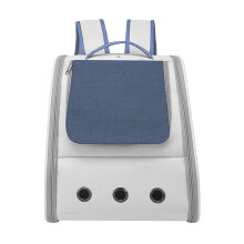 Rugzakdraagtas voor katten, opvouwbare lichtgewicht dierendraagtas met panoramisch uitzicht, goedgekeurde reistas voor honden, katten en kleine